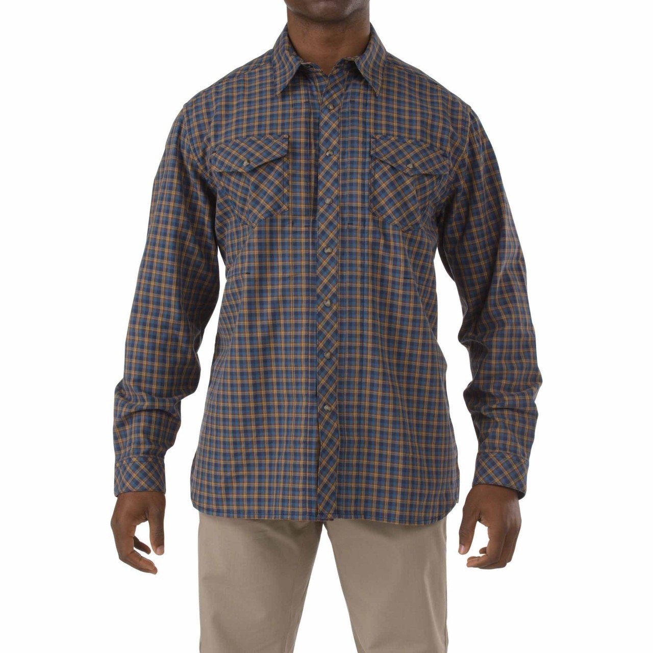 5.11 Flannel L/S Gömlek Mavi