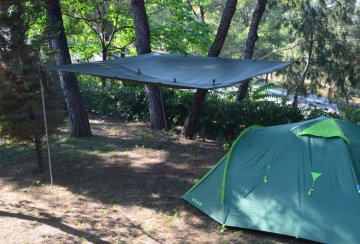 Bushlove Bushcraft Tarp Tente 4m*4m Haki