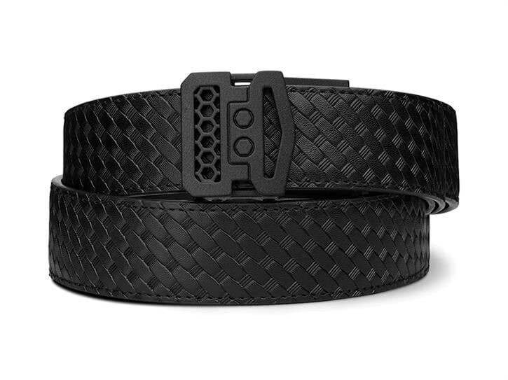 KORE 1.5'' Deri X Hasır Desen Taktik Kemer