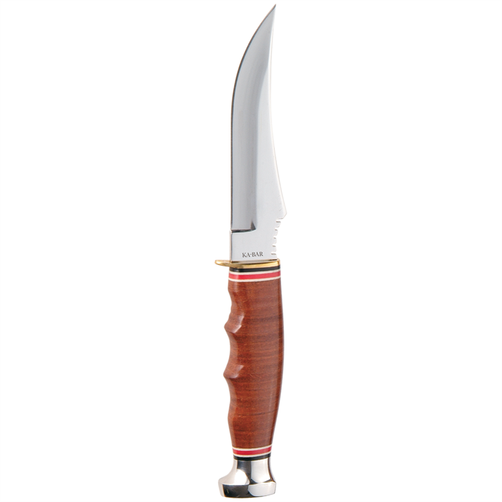 KABAR TAKTİK SKINNER DERİ KABZA AV BIÇAĞI