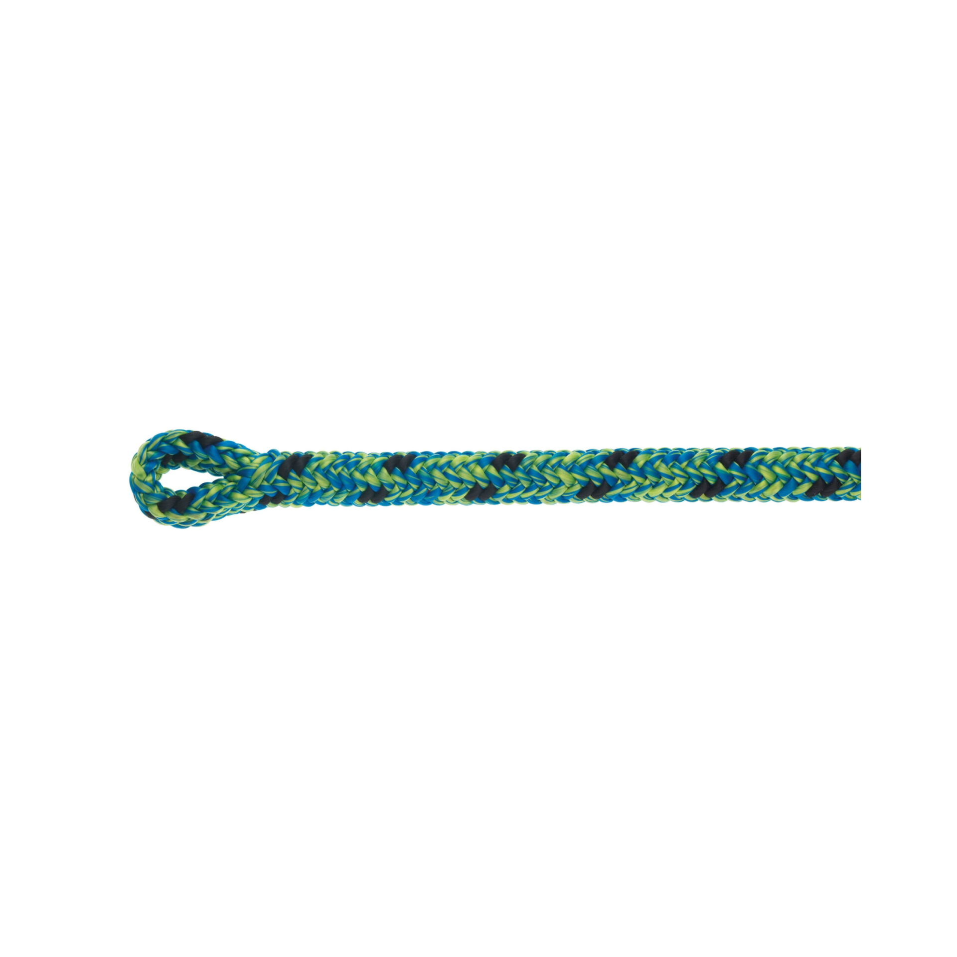 Camp Frazen 12.2 mm Yarı Statik İp (Arborist İpi) 45 m Black / Yellow / Blue EAC