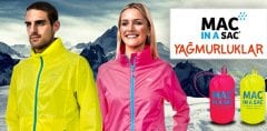 Mac in a Sac Unisex 7000 Breathable Yağmurluk Pembe