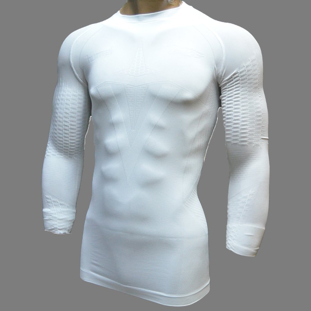 ThermoExtreme Pro Perfomans Uzun Kollu Beyaz Bisiklet Yaka Termal İçlik