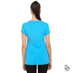 Gore-Tex Bayan Azure Blue ProDryFit Outdoor, Koşu, Fitness Tişört