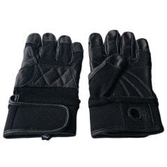 Swisspo Tam Parmak Kevlar Eldiven (Deri)