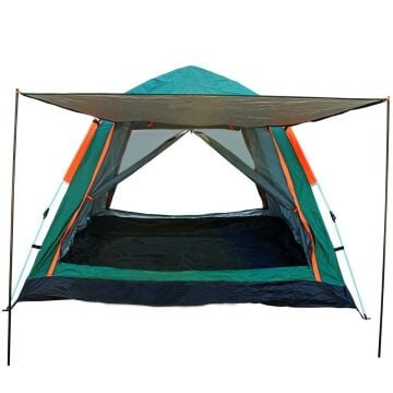 Fischer Tenteli 4 Kişilik Otomatik Kamp Çadırı 215*215*145 cm MZ