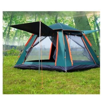 Fischer Tenteli 4 Kişilik Otomatik Kamp Çadırı 215*215*145 cm MZ