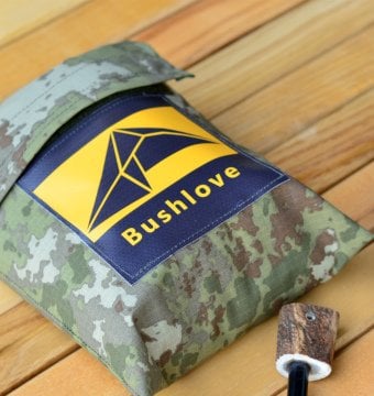 Bushlove Ribstop Camo Panço Tarp Kamuflaj Barınak Yağmurluk Askeri Bushcraft