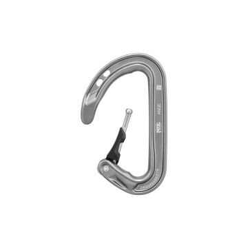 Petzl ANGE S 28 Gr MonoFil Ultra Hafif Tırmanış Karabinası GRİ