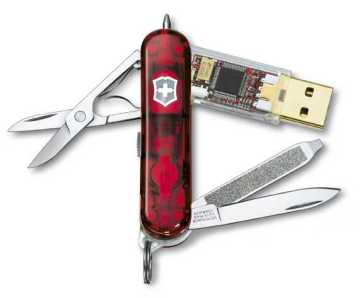 Victorinox 4.6026.TG64 Fenerli 64GB USB Çakı