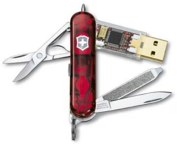 Victorinox 4.6026.TG64 Fenerli 64GB USB Çakı