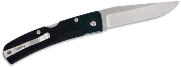 Manly PES90VBTH Peak CPM S90V Black (two hands opening) Çakı