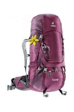 DEUTER   Aircontact 50 + 10 SL Sırt Çantası Blackberry-Aubergine