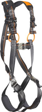Skylotec Roofer Kit Comfort Ropebag Antrasit Turuncu Siyah Çantalı Çatı Çalışmaları Düşüş Koruma Seti