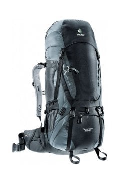 DEUTER   Aircontact 55 + 10 Sırt Çantası Black-Titan