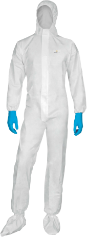 Deltaplus DT115 Tek Kullanımlık Anti-Statik Tip 5 Kimyasal Koruyucu Tulum L