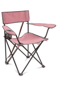 Bushcraft Canvas Extra Strong Askılı Kamp Koltuğu Sandalyesi Pembe