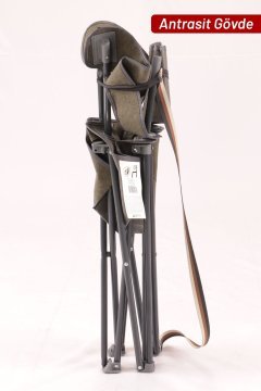 Bushcraft Canvas Extra Strong Askılı Kamp Koltuğu Sandalyesi Haki