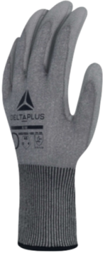 Delta Plus VENICUTD12 Gri Dokunmatik 3'lü Paket D Seviyesi Kesilmeye Dayanıklı PU Kaplı İş Eldiveni EN 388 ANSI/ISEA 105-2024