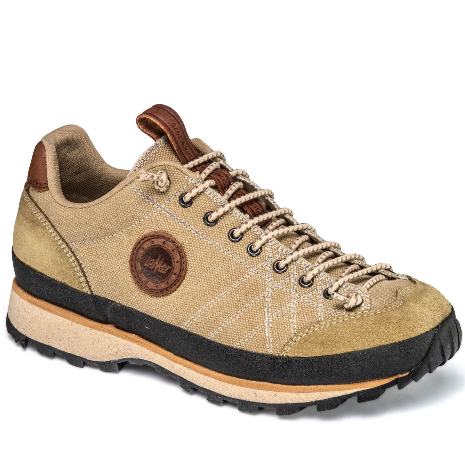 Lomer Italy Bio Naturale Canvas Vibram Full Çarşaklı Erkek Ayakkabı Yeti