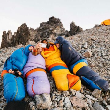Marmot Ouray Kadın -42 C 1910 gr Kaz Tüyü Uzun Uyku Tulumu
