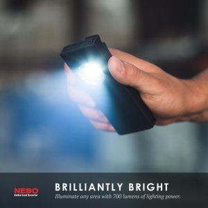 Nebo 6859 Slim+ 700 Lümen Lazerli, Şarjlı Led Fener