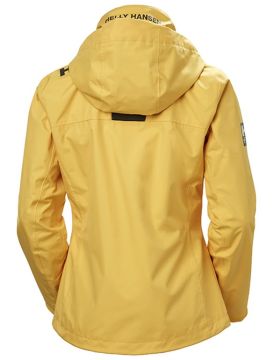 Helly Hansen W Crew Hooded Midlayer Jacket Kadın Ceket Honeycomb Sarı