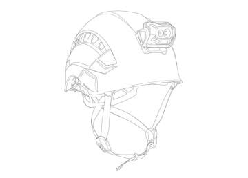 PETZL Slot Adapt Fener Kask Montaj Aparatı