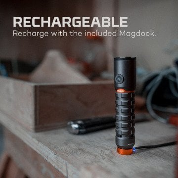 Nebo Torchy 2000 Lümen EDC Mini Klipsli USB El Feneri TU NEB-FLT