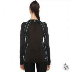 Take Off DryFit Siyah Uzun Kol Profesyonel Bayan Sporcu Tişört