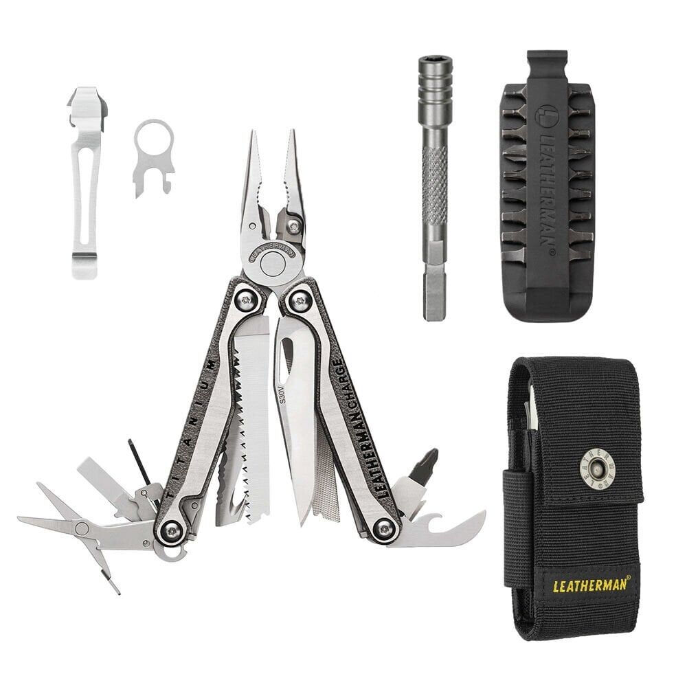 Leatherman Charge+ TTI SET Stainless Steel