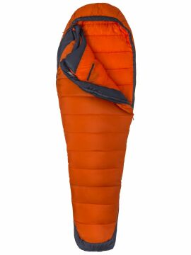 Marmot Trestles Elite ECO 0 -37,2° C 1750gr Uzun Uyku Tulumu Turuncu