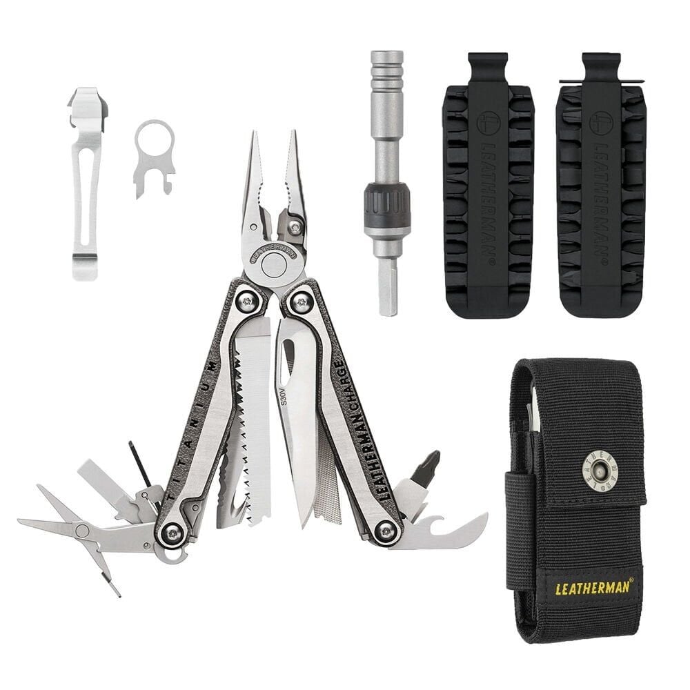 Leatherman Charge+ TTI TAM SET Stainless Steel