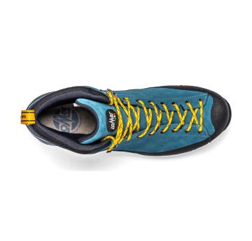 Lomer Italy Marmolada Mid MTX Waterproof Vibram Full Çarşak Bot Petrol Mavi