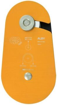 KONG Alby 50KN 26mm Halatlara Kadar Kullanılan Arborist Ağır Hizmet Makarası 83900ON00KK