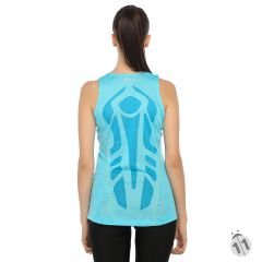 Asics DuoTech Performans DryActive Bayan Açık Mavi Sporcu Body