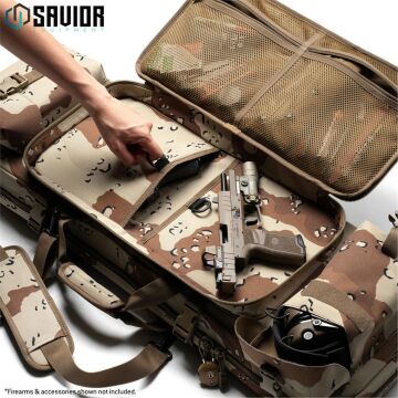 SAVIOR URBAN WARFARE Çift Kapasiteli Tüfek Çantası 36'' (Kamuflaj)