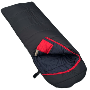 Bushlove Yeti -15C XL Geniş Uyku Tulumu Siyah