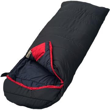 Bushlove Yeti -15C XL Geniş Uyku Tulumu Siyah