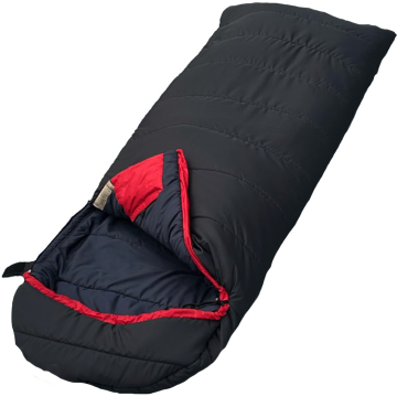 Bushlove Yeti -15C XL Geniş Uyku Tulumu Siyah