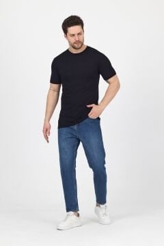 Woolona %100 Merinos Yünü Erkek T-Shirt Siyah