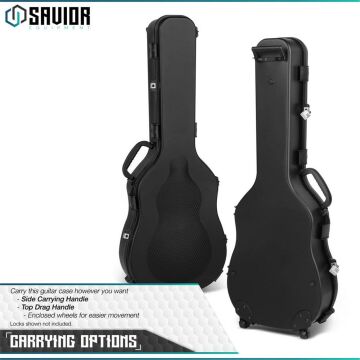 SAVIOR ULTIMATE GUITAR Tekli Tüfek Çantası (Siyah)