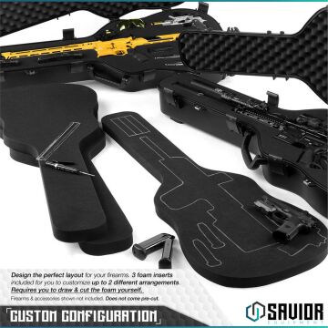 SAVIOR ULTIMATE GUITAR Tekli Tüfek Çantası (Siyah)