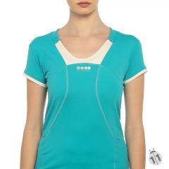 Gore-Tex Bayan Ç.Mavi ProDryFit Outdoor, Koşu, Fitness Tişört
