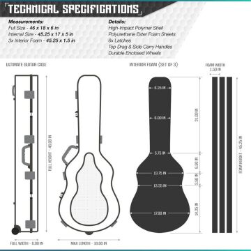 SAVIOR ULTIMATE GUITAR Tekli Tüfek Çantası (Toprak)
