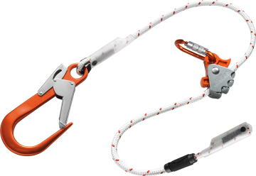 Skylotec Ergogrip SK12 L0205 Kırmızı Beyaz Konumlandırma Halatı EN 358