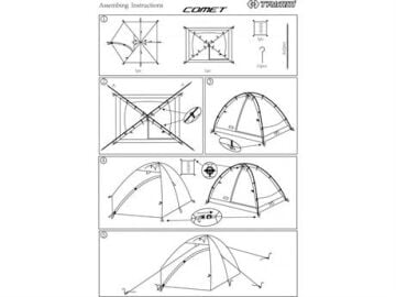 Trimm Comet 2 Kişilik Çadır - Kum Rengi