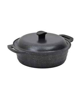 Nurgaz Granit  Döküm Kamp Tenceresi 28 Cm