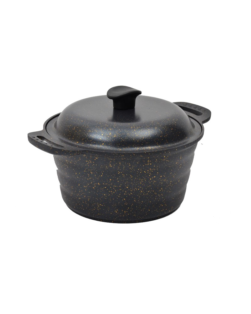 Nurgaz Granit  Döküm Kamp Tenceresi 24 Cm