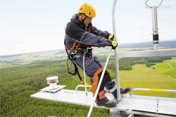 Skylotec Ergogrip SK12 L0259 Kırmızı Beyaz Konumlandırma Halatı EN 358